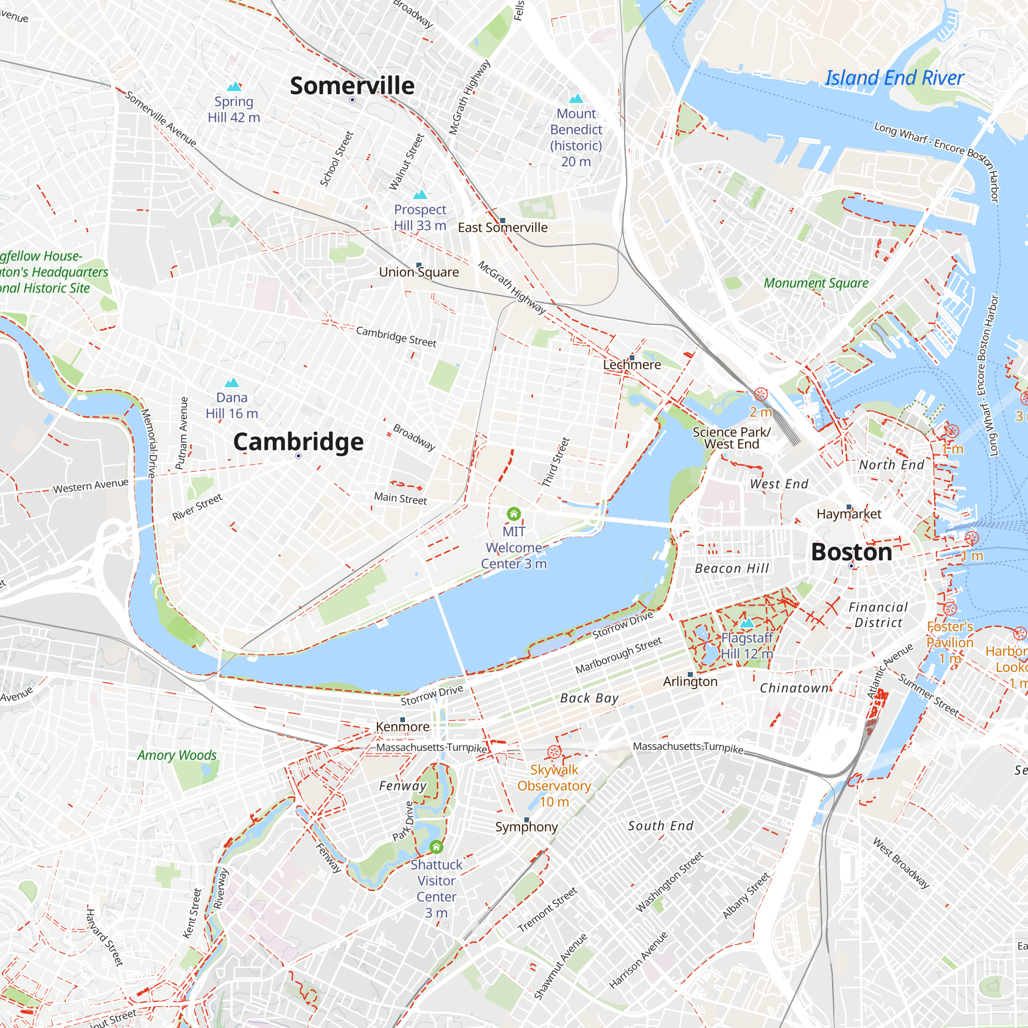 MIT Welcome Center map