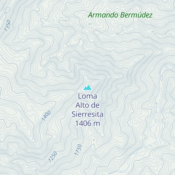 Map of Loma Alto de Sierresita