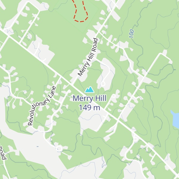 Map of Merry Hill