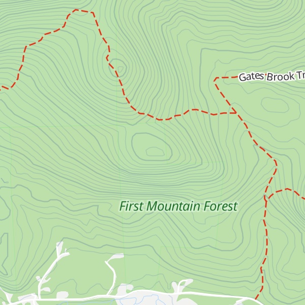 Map of First Mountain