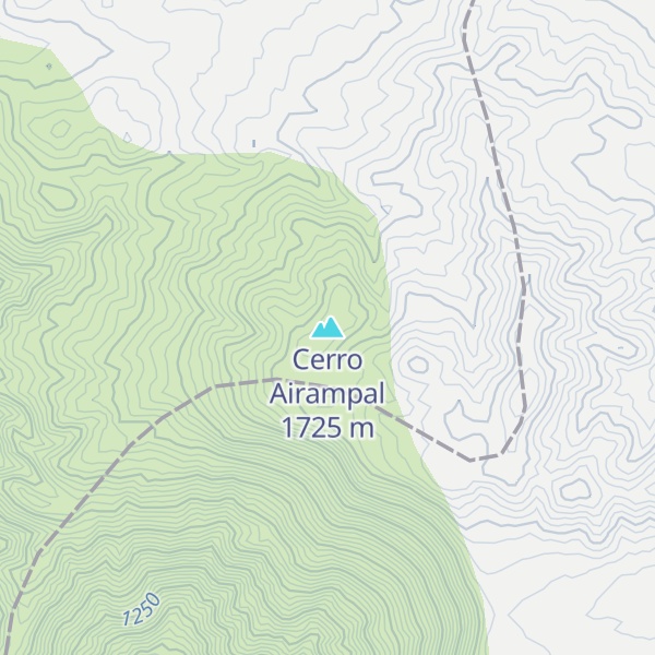 Map of Cerro Airampal