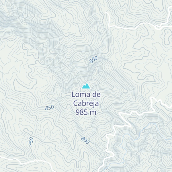 Map of Loma de Cabreja