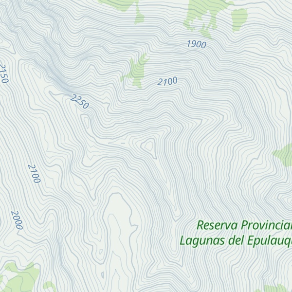 Map of Cordillera Pincheira