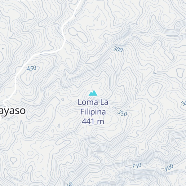 Map of Loma La Filipina