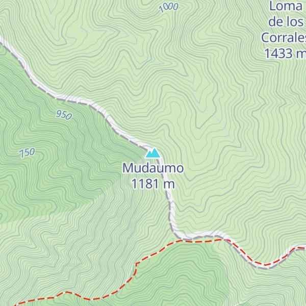 Map of Mudaumo
