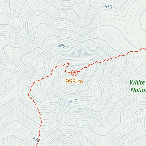 Map of Kearsarge North