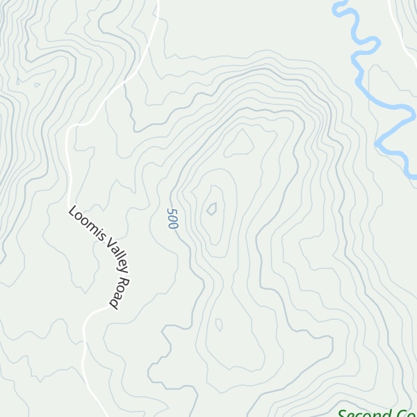 Map of Windey Ridge