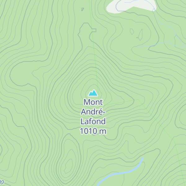 Map of Mont André-Lafond