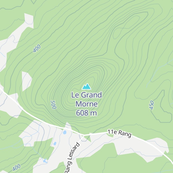 Map of Le Grand Morne