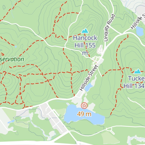 Map of Houghton Hill