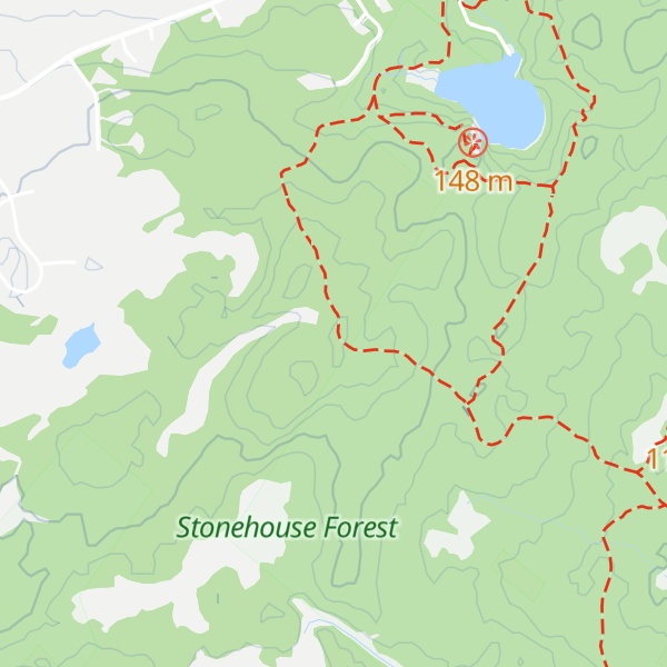 Map of Bumfagging Hill