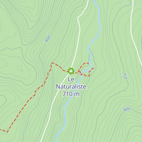 Map of Le Naturaliste