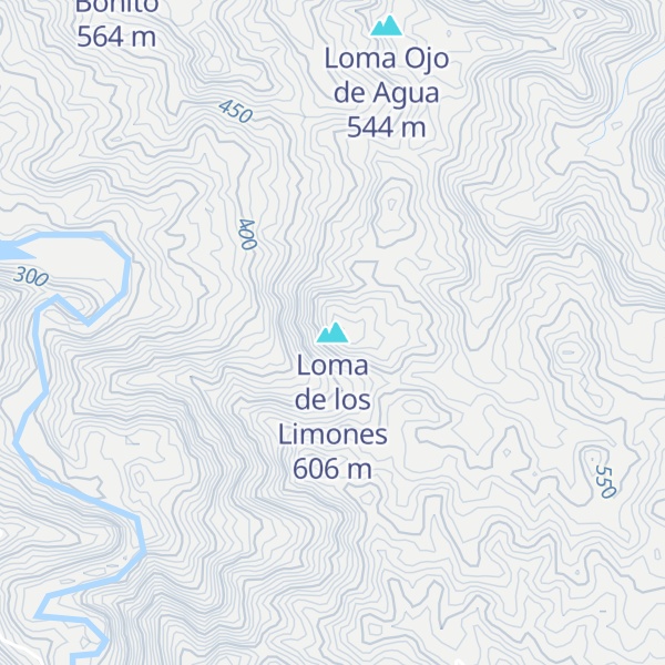 Map of Loma de los Limones