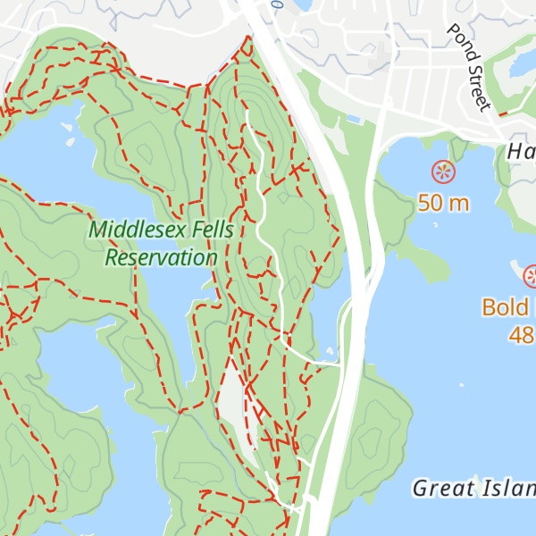 Map of Taylor Mountain