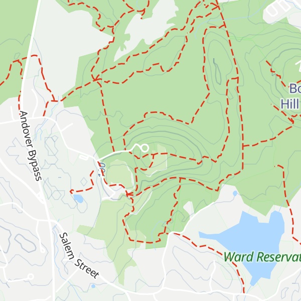 Map of Holt Hill