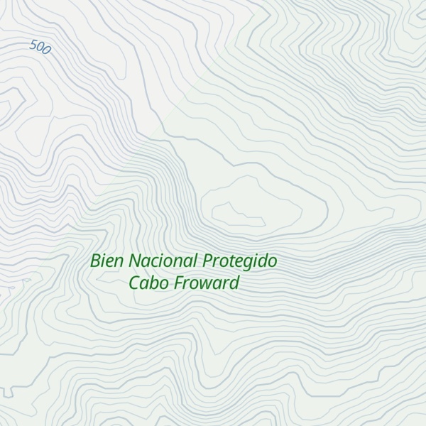 Map of Cerro Indio