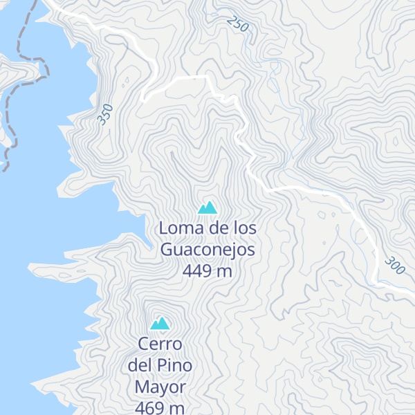 Map of Loma de los Guaconejos