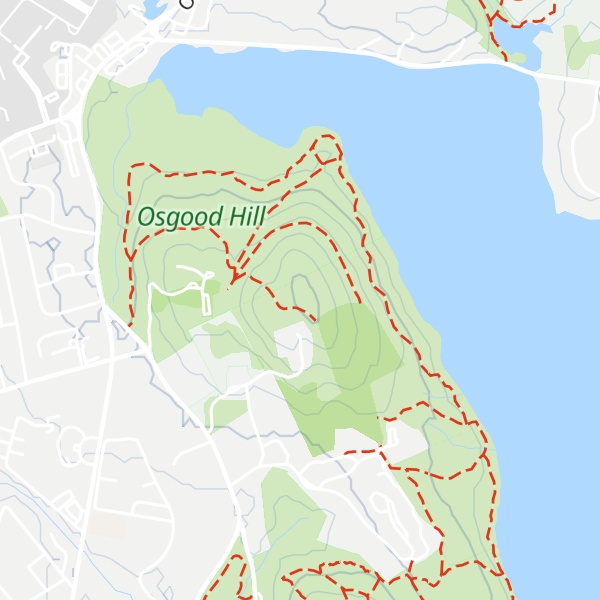 Map of Osgood Hill