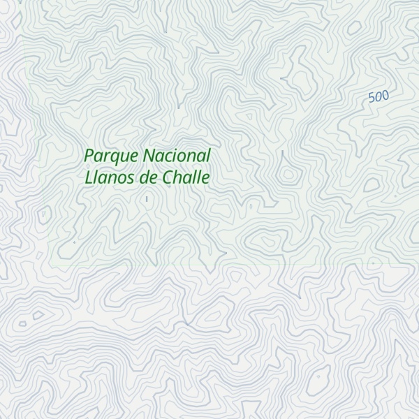 Map of Cerro Clave