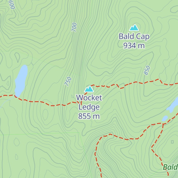 Map of Wocket Ledge