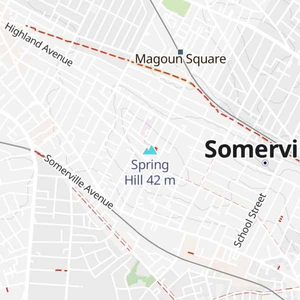 Map of Spring Hill