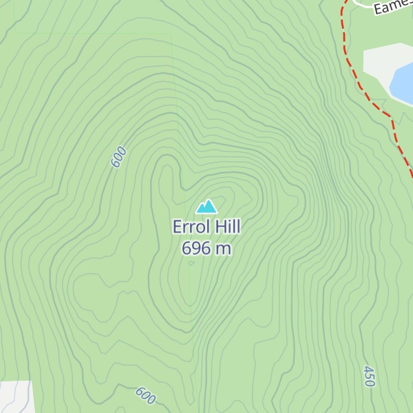 Map of Errol Hill