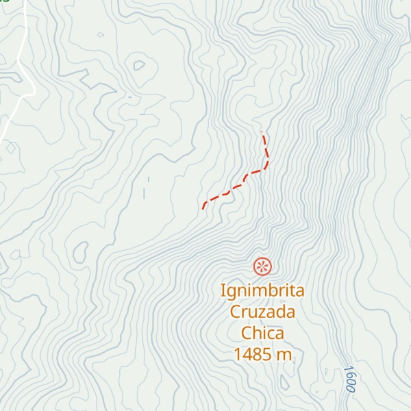 Map of Refugio Barda Negra