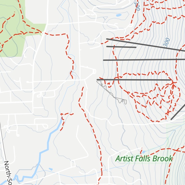 Map of Artist Falls Lodge