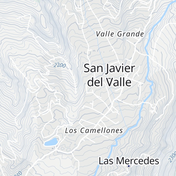 Map of Cabañas La Botija
