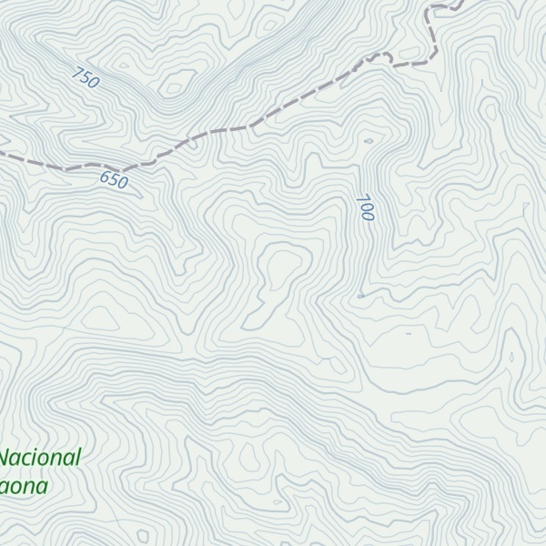 Map of Loma del Caimoní