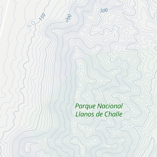 Map of Cerro La Loca