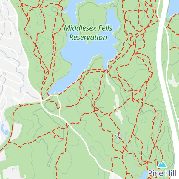 Map of Pasture Hill