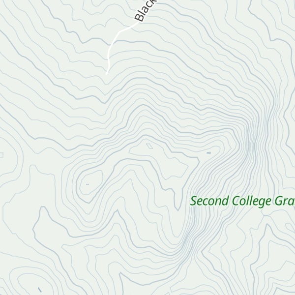 Map of Black Mountain