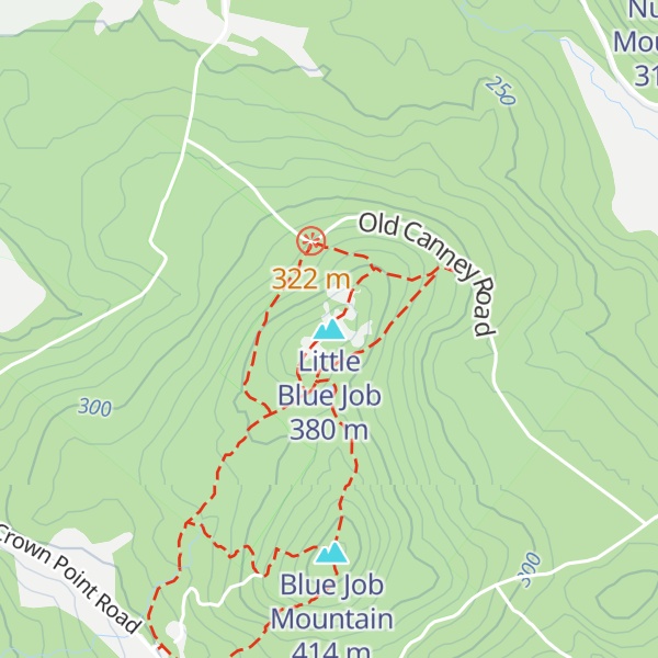 Map of Little Blue Job