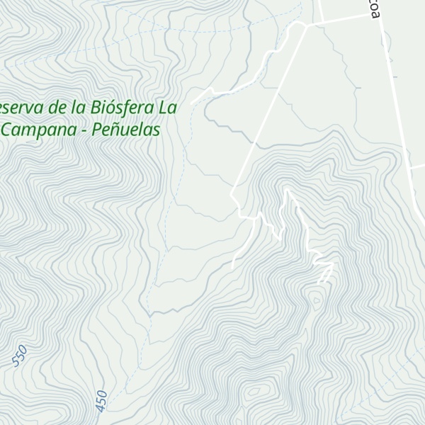 Map of Cabañas Ocoa