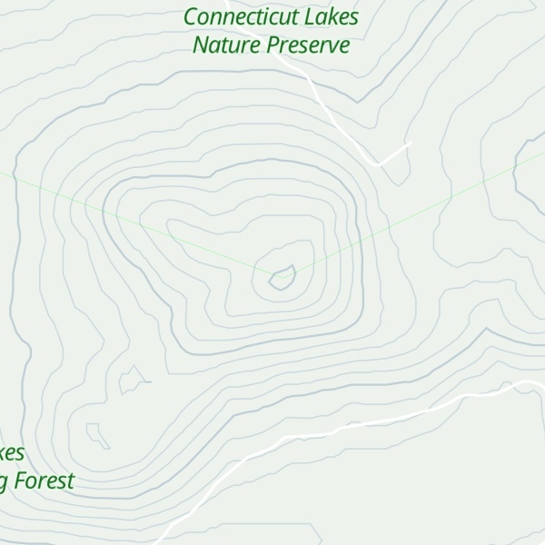 Map of Beaman Hill