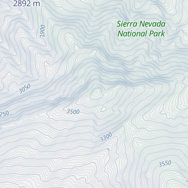 Map of Pico Mucuybuche