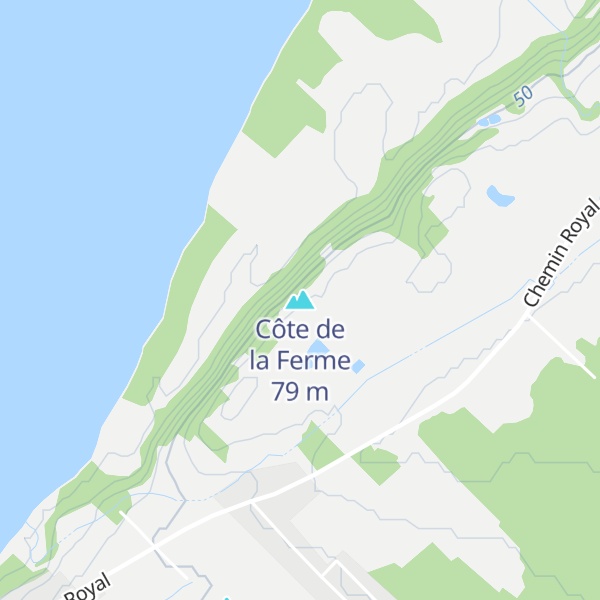 Map of Côte de la Ferme