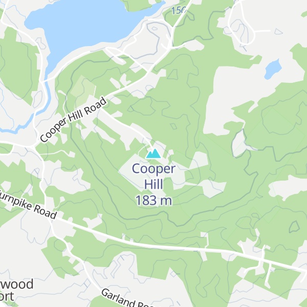 Map of Cooper Hill