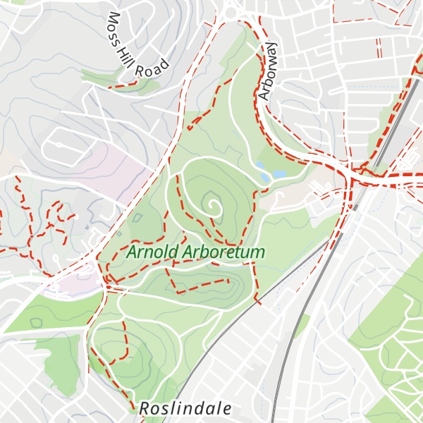 Map of Bussey Hill