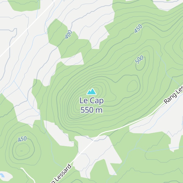 Map of Le Cap