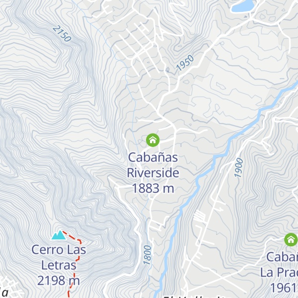 Map of Cabañas Fabro