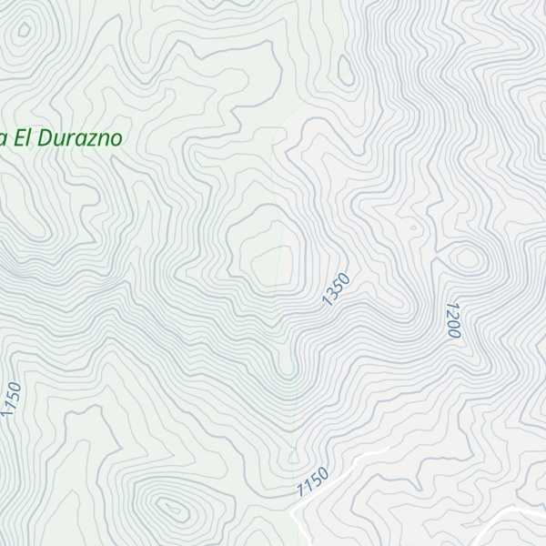 Map of Cerro Talquita