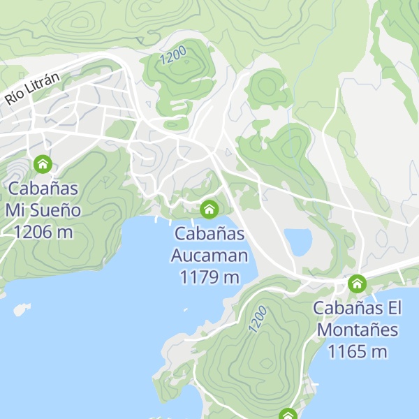 Map of Cabañas Aucaman