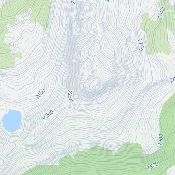 Map of Cerro de la Piedra Negra