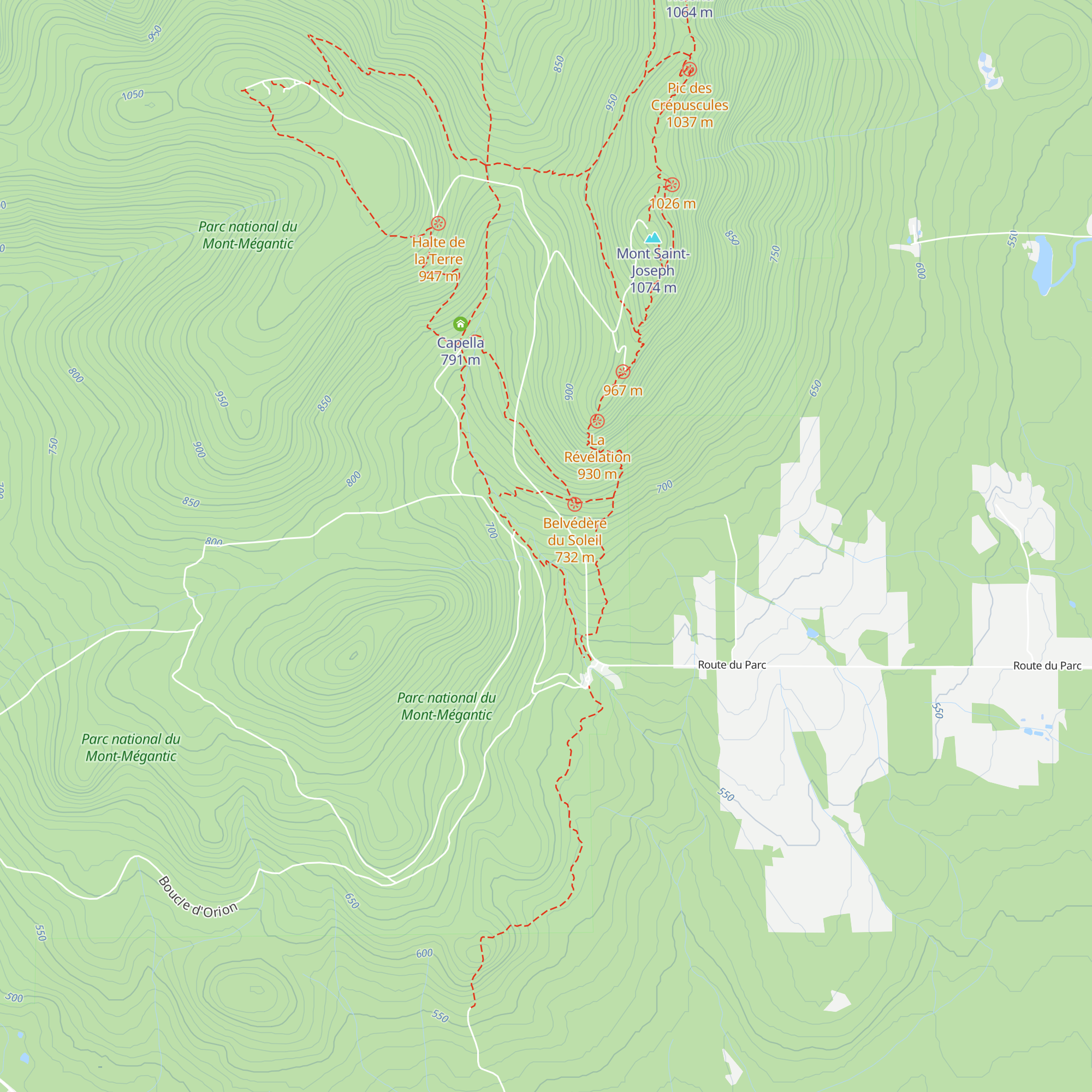 Antarès map