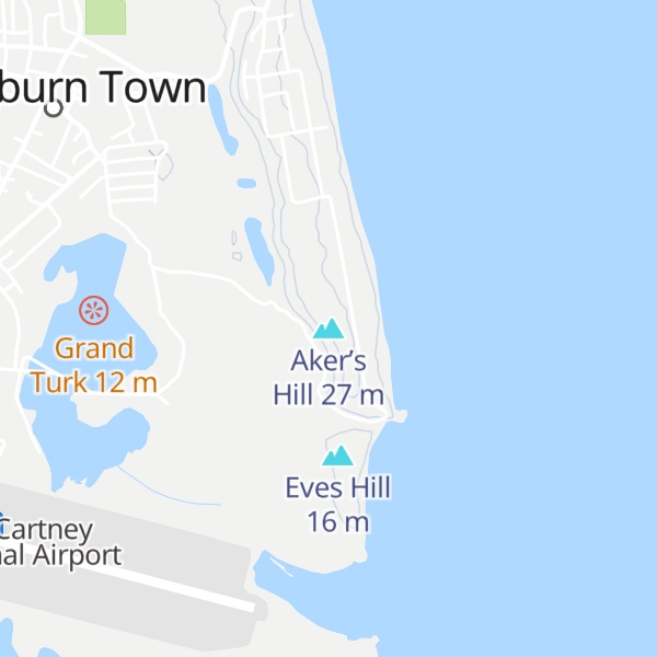 Map of Aker’s Hill