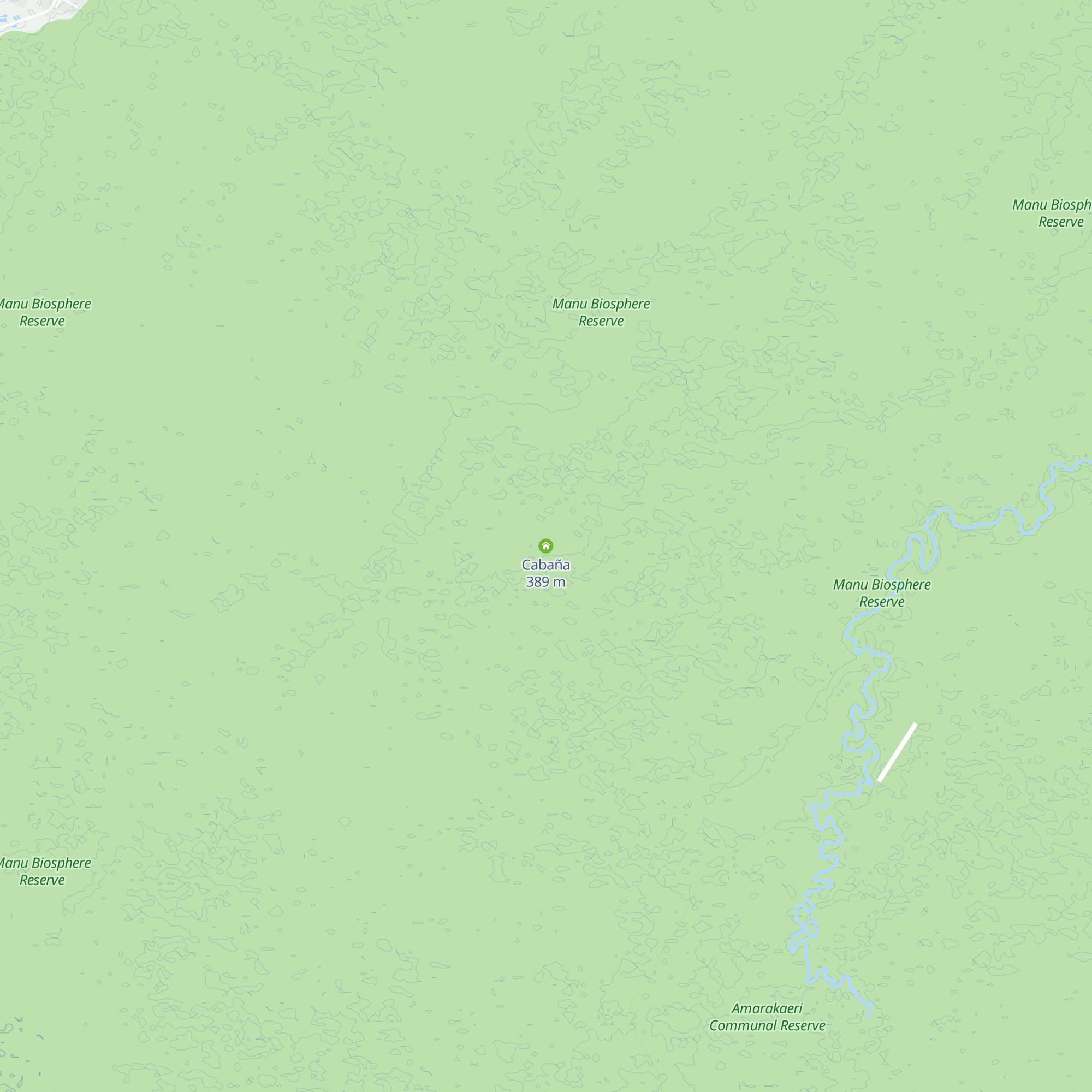 Cabaña map