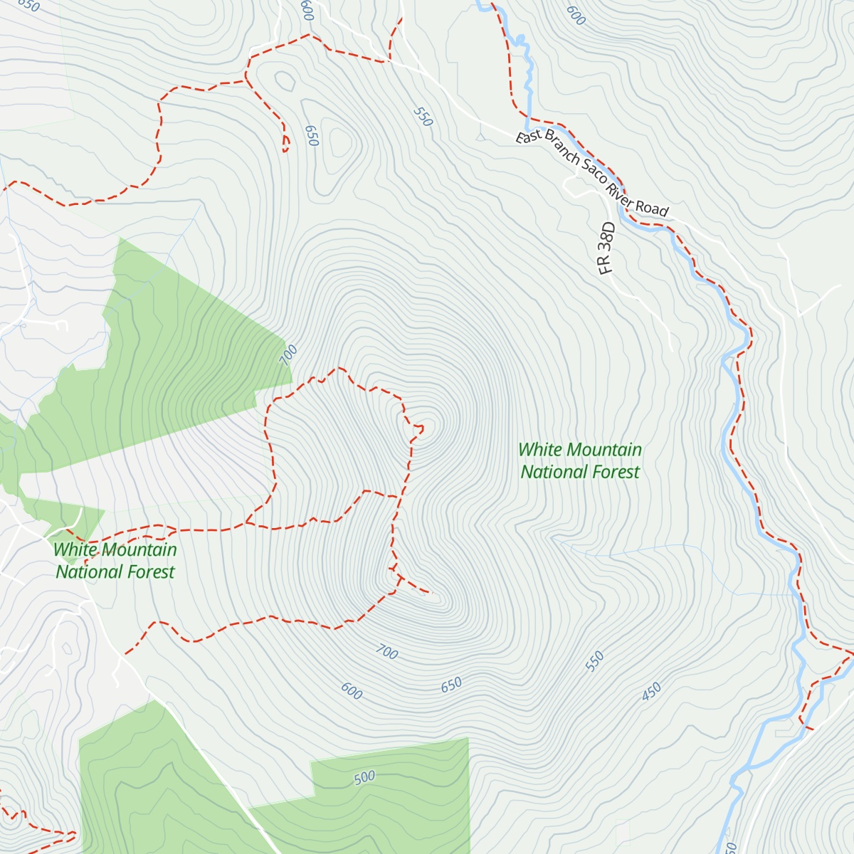 Doublehead Cabin map