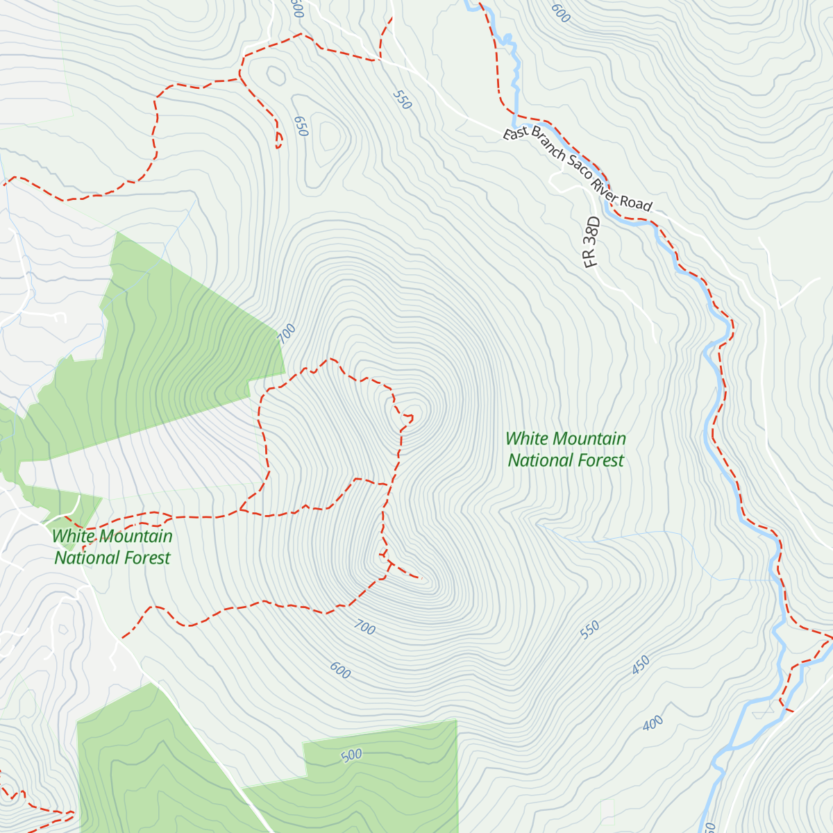 Doublehead Cabin map